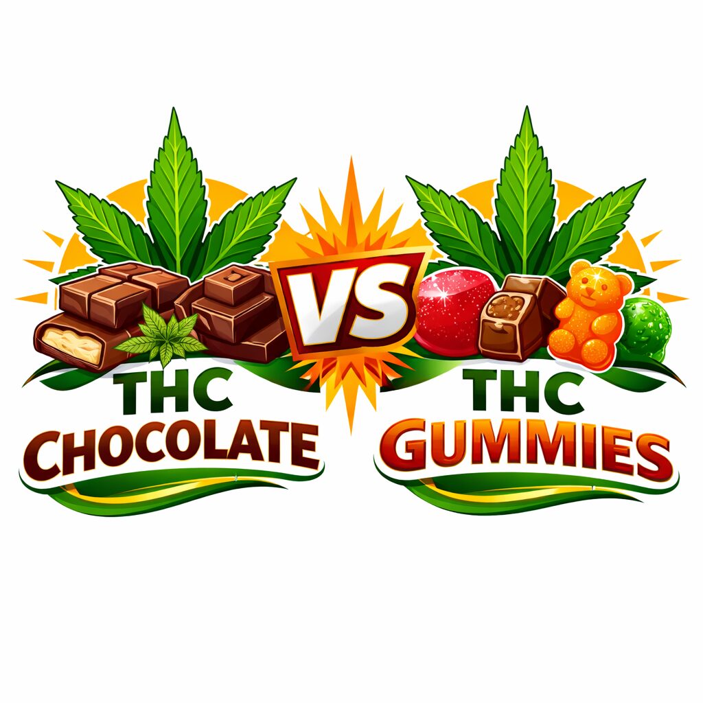 THC Chocolate VS THC Gummies